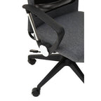 Black Mesh and Grey Fabric Home Office Chair | Brent