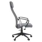 Grey Mesh and Fabric Home Office Chair | Brent