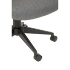 Grey Mesh and Fabric Home Office Chair | Brent