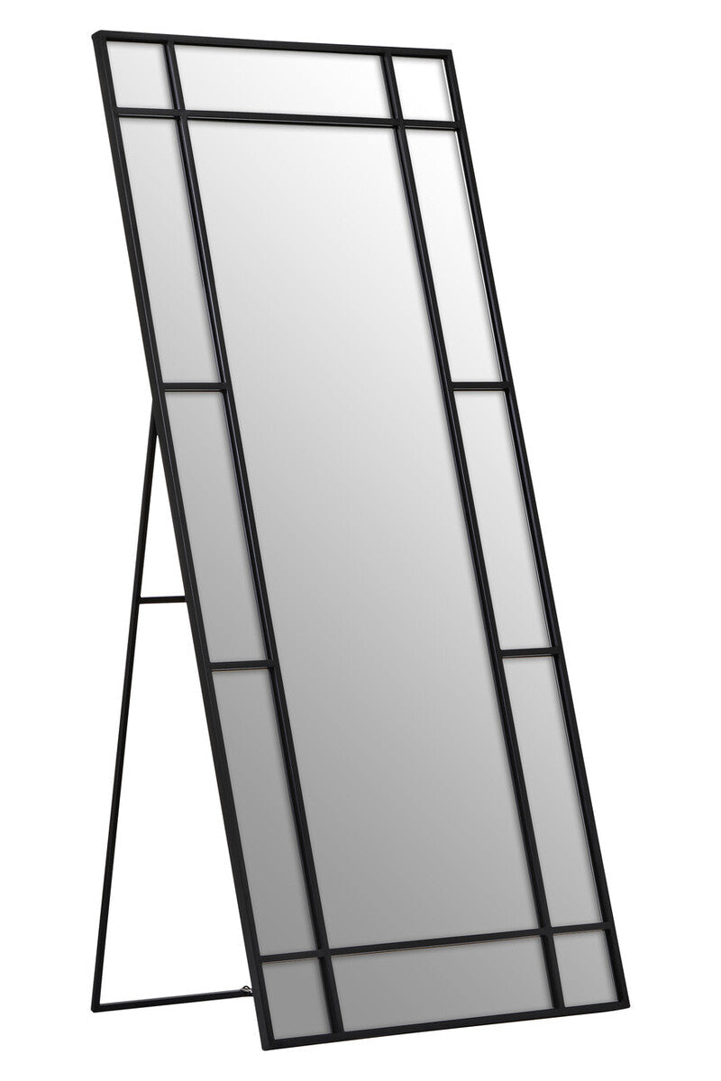 Floor Standing Mirror Black Frame | Tiana