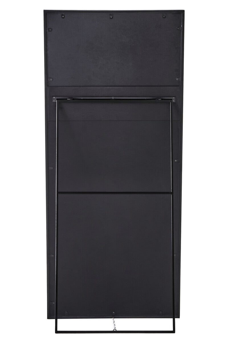 Floor Standing Mirror Black Frame | Tiana
