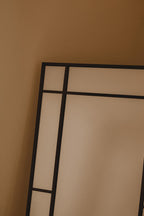 Floor Standing Mirror Black Frame | Tiana