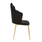 Black Velvet Dining Chair | Tian