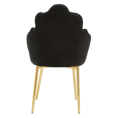 Black Velvet Dining Chair | Tian