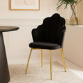 Black Velvet Dining Chair | Tian