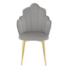 Grey Velvet Dining Chair | Tian