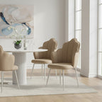 Mink Velvet Dining Chair | Tian