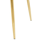 Pink Velvet Dining Chair with Gold Metal Legs | Tian