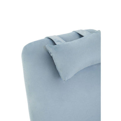 Blue Velvet Rocking Chair | Stockholm