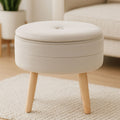 Mink Velvet Stool | Ivy