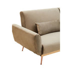 Mink Velvet Sofa Bed | Hatton