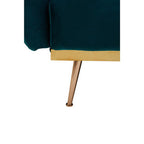 Green Velvet Sofa Bed, Hatton