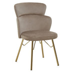 Mink Velvet Chair | Veneto