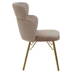 Mink Velvet Chair | Veneto