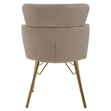 Mink Velvet Chair | Veneto