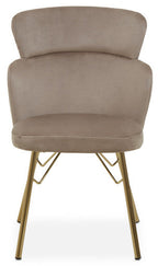 Mink Velvet Chair | Veneto