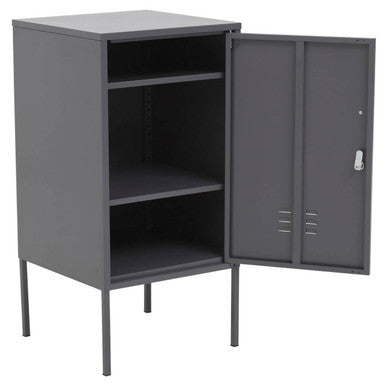 Grey One Door Locker Cabinet | Academy