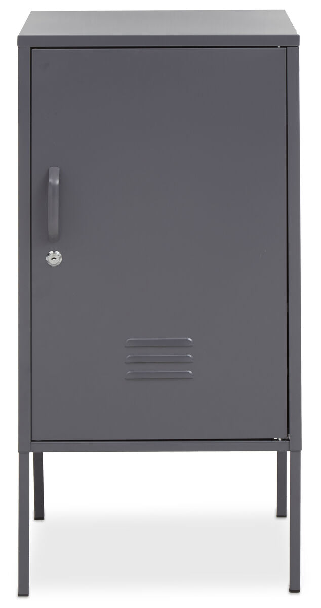 Grey One Door Locker Cabinet | Academy