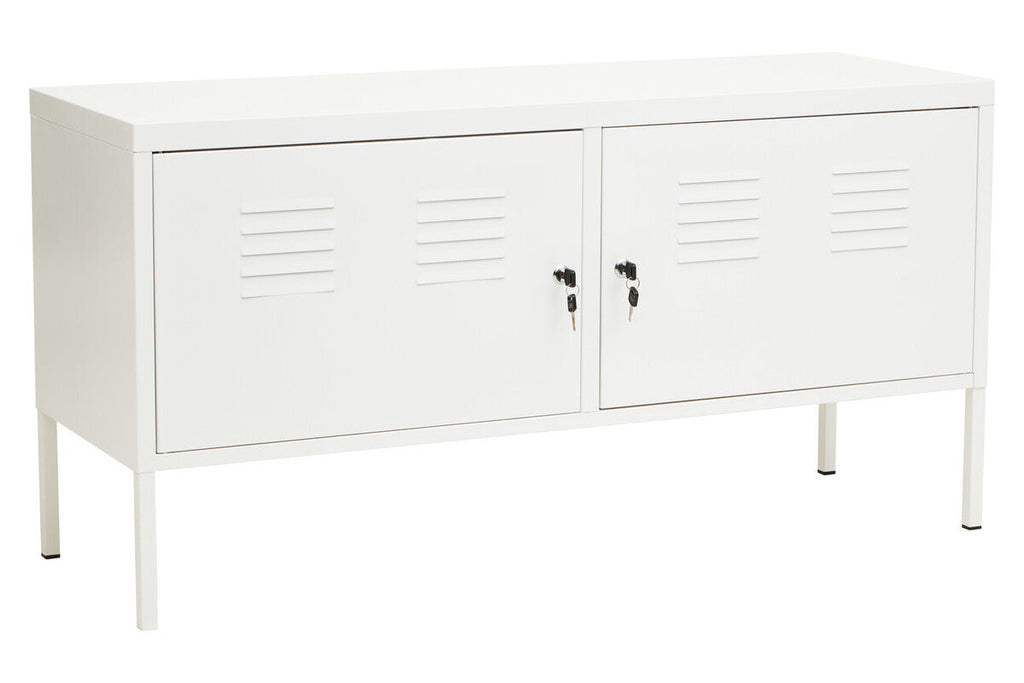 Two Door White Locker Cabinet | Academy