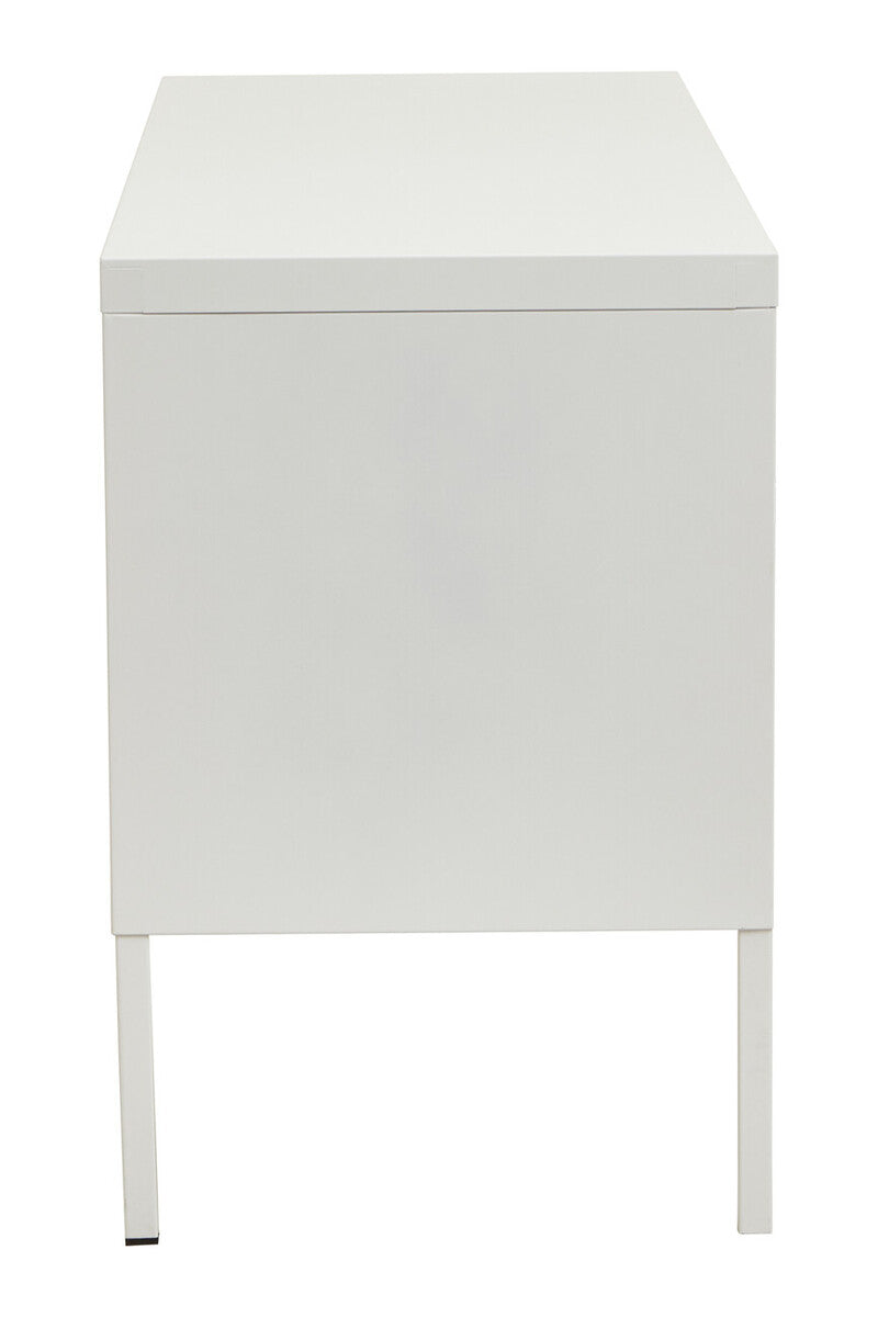 Two Door White Locker Cabinet | Academy