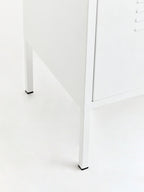 Two Door White Locker Cabinet | Academy