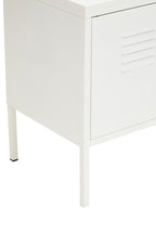 Two Door White Locker Cabinet | Academy