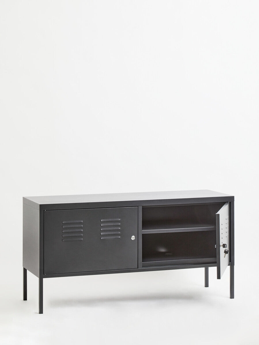 Two Door Grey Locker Cabinet | Academy