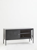 Two Door Grey Locker Cabinet | Academy