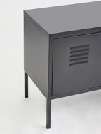 Two Door Grey Locker Cabinet | Academy