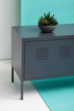 Two Door Grey Locker Cabinet | Academy