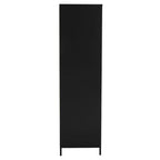 Black Two Door Locker Style Wardrobe | Academy