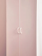 White Two Door Locker Style Wardrobe | Academy