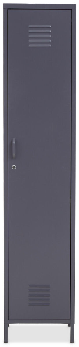 Grey Tall One Door Locker | Academy