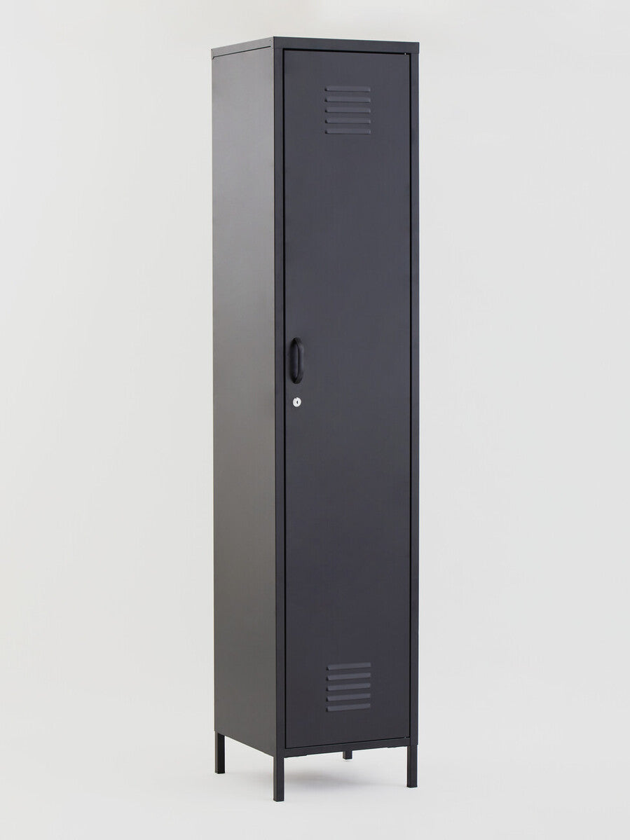 Grey Tall One Door Locker | Academy