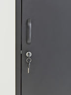 Grey Tall One Door Locker | Academy