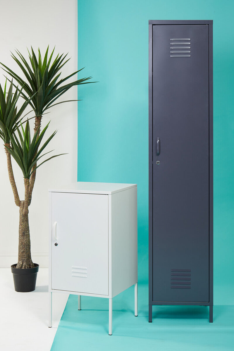 Grey Tall One Door Locker | Academy