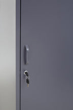 Grey Tall One Door Locker | Academy