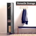 Grey Tall One Door Locker | Academy