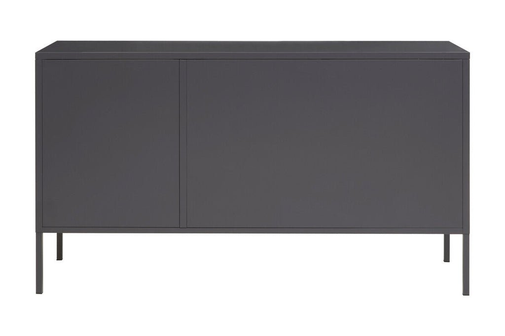 Three Door Grey Metal Sideboard | Acier