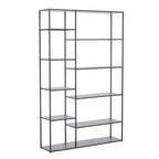 Grey Metal Multi Shelf Unit | Acero