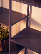 Grey Metal Multi Shelf Unit | Acero