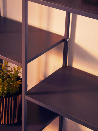 Grey Metal Multi Shelf Unit | Acero