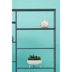 Grey Metal Multi Shelf Unit | Acero
