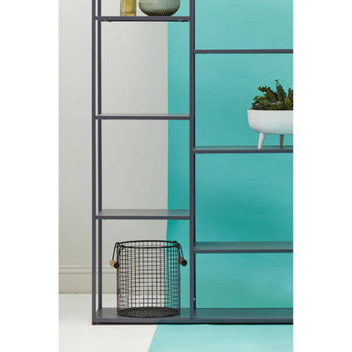 Grey Metal Multi Shelf Unit | Acero