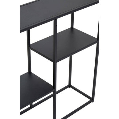 Black Metal Multi Shelf Unit | Acero