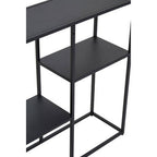Black Metal Multi Shelf Unit | Acero