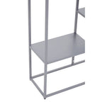 Grey Metal Three Tier Shelf Unit | Acero
