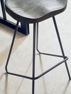 Elm Wood Bar Stool | District