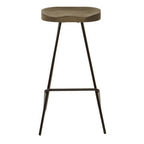 Elm Wood Bar Stool | District