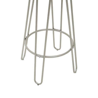 Barstool with Silver Metal Legs | District
